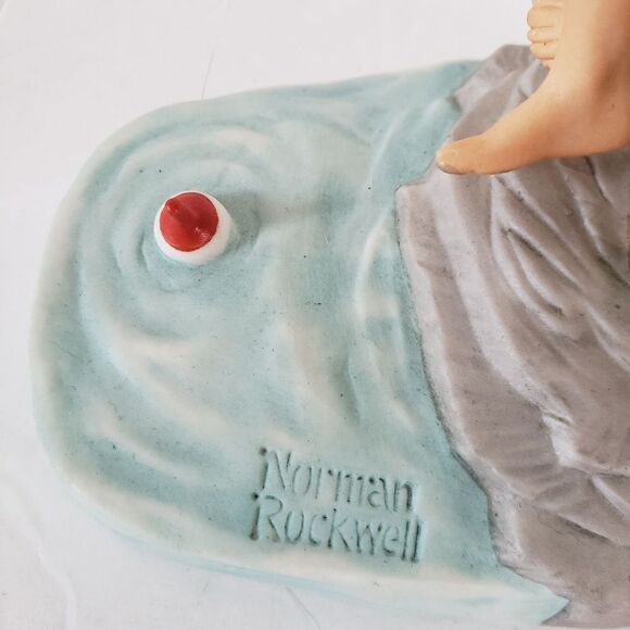 Coca-Cola Norman Rockwell "Gone Fishing" - Picture 8 of 11